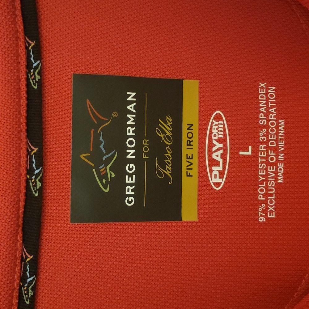 Red Gred Norman Golf Polo - Picture 5 of 5